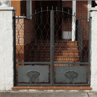 Puertas forjadas para casas y fincas